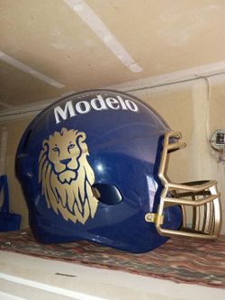 Cerveza Modelo Football Helmet Rare