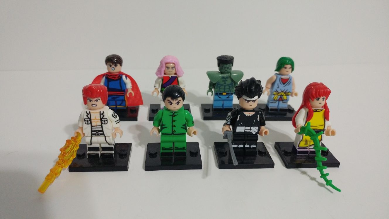 Yu Yu Hakusho Lego Figures Custom Anime 80s 90s Show Japan Toys