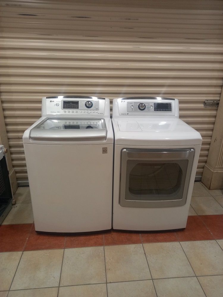 Lg WASHER And Dryer 