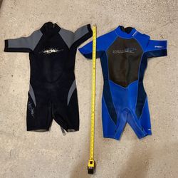 Kids wet suits
