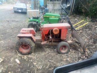 Case 155 Tractor With Plow 