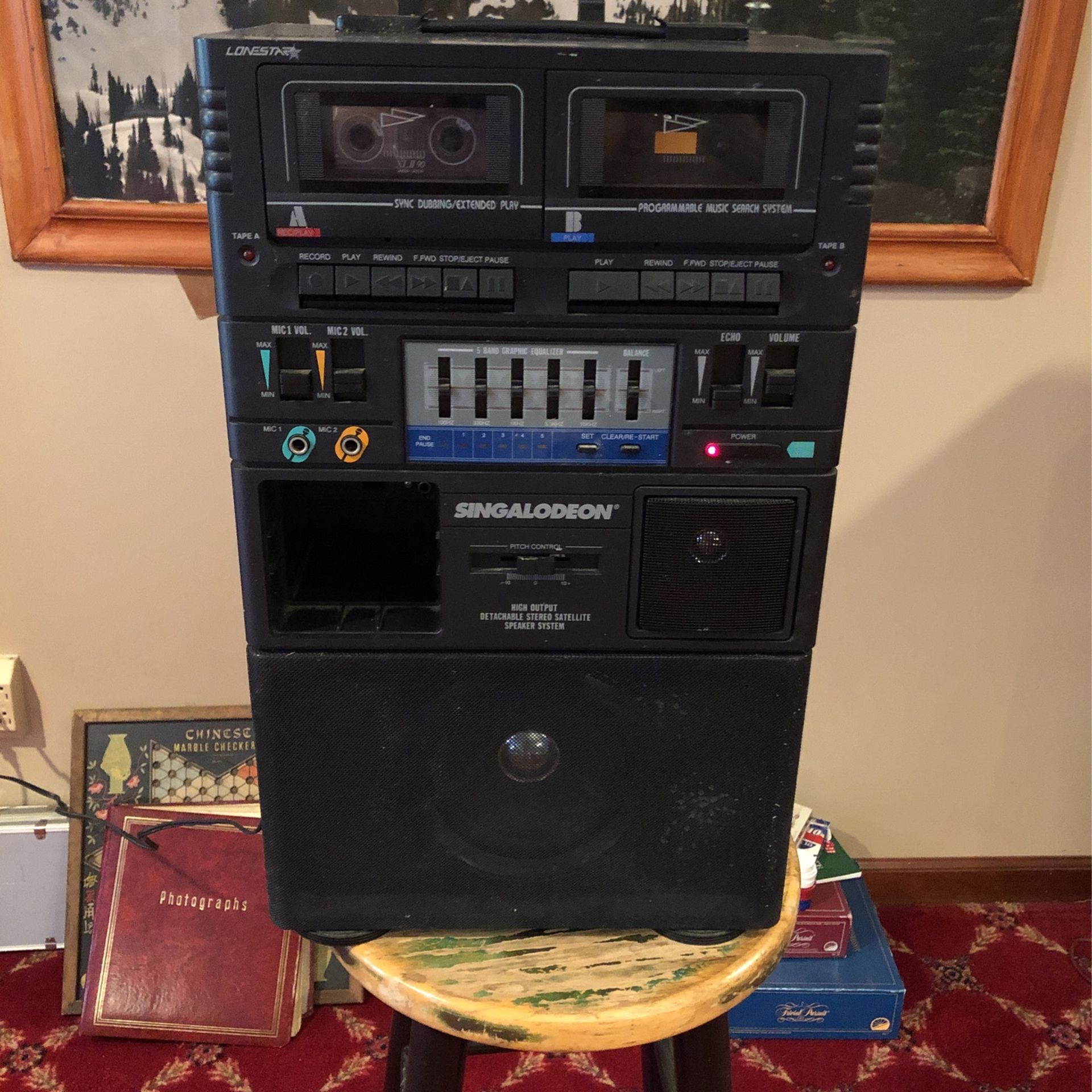 Singalodeon K8 Karaoke Machine With 2 Mics