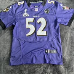 Ray Lewis Super Bowl Jersey