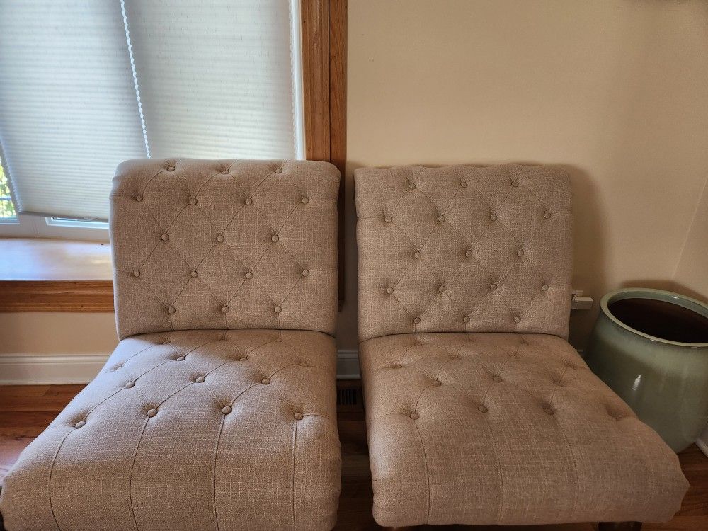 2 Accent Chairs 