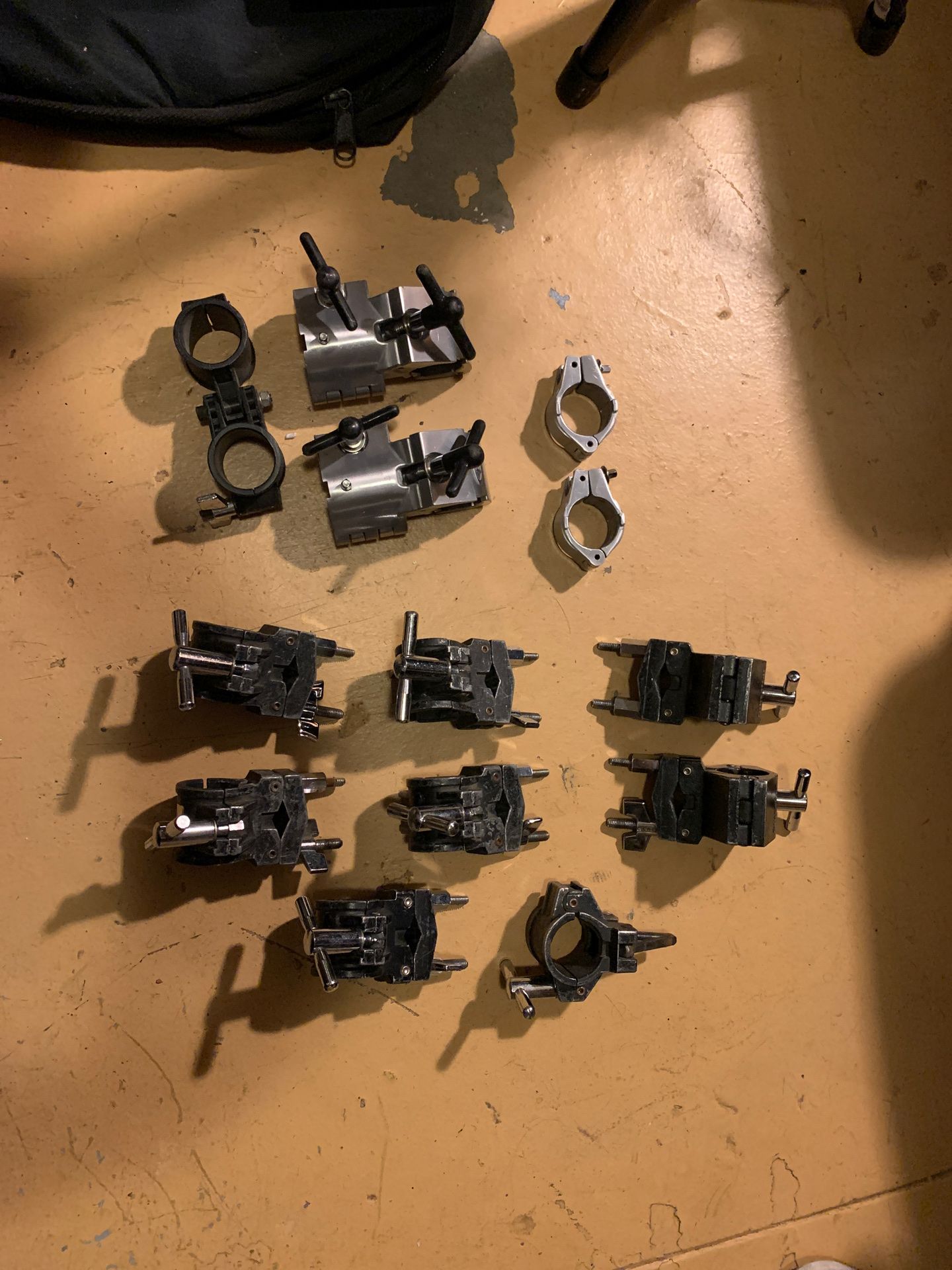 Gibraltar Road Series Drum Rack Right Angle Clamp and others