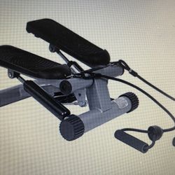 Mini Stepper With Resistance Band For Exercise