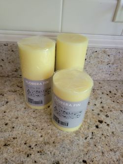 3 new Ikea candles