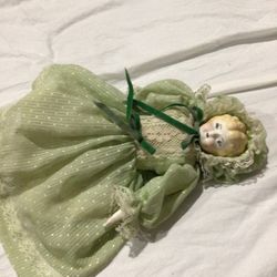 Ceramic Porcelain Vintage Rugged Doll