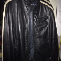 New Leather Riding Jacket Large Only $50