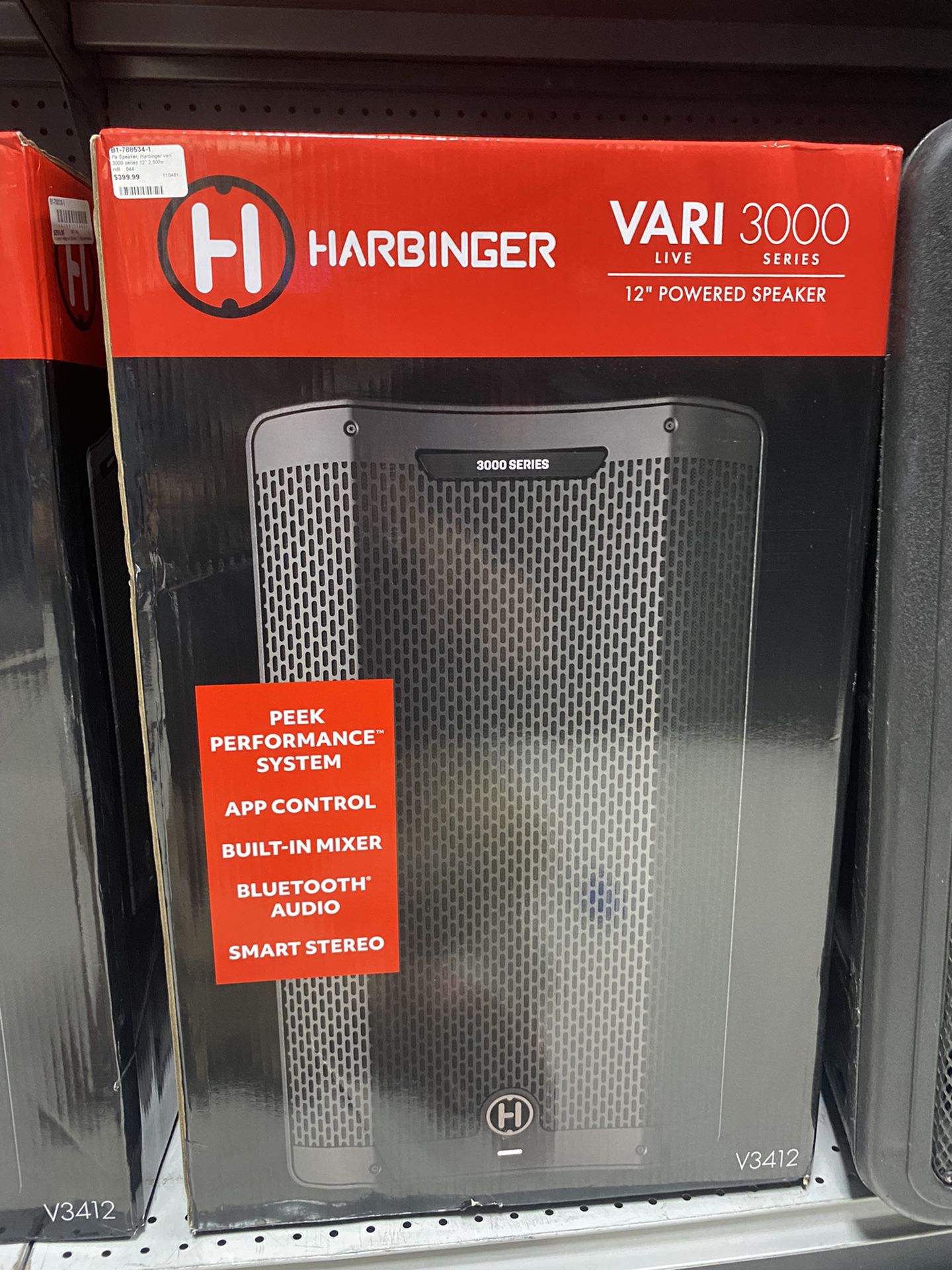Brand New Sealed Harbinger Vari Live 3000 Series 12” Powered Speaker’s