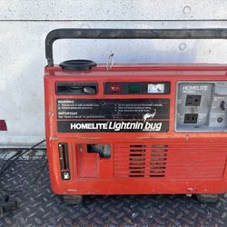 Vintage Homelite Hg600 Lightnin Bug Yamaha EF600 generator needs work
