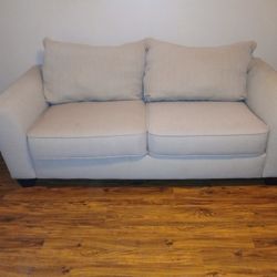 Beige 2 Seater Couch