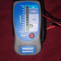 SUPCO. M500 Megohmeter