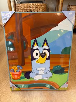 Bluey Wall Art Brand New