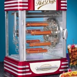 Nostalgia Electrics RFH-900 Ferris Wheel Hot Dog Warmer Retro