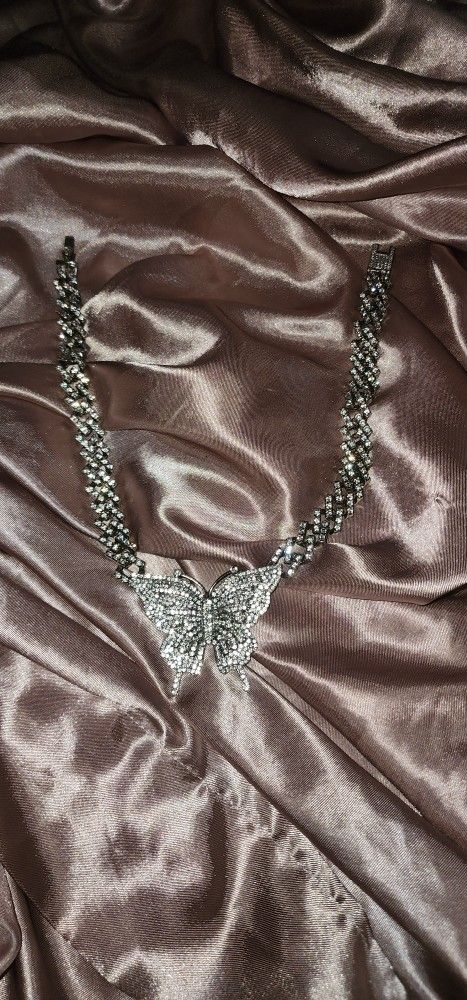 Necklace Chain Butterfly 