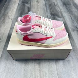 Jordan 1 Low Travis Scott  Sz 9, 9.5, 10