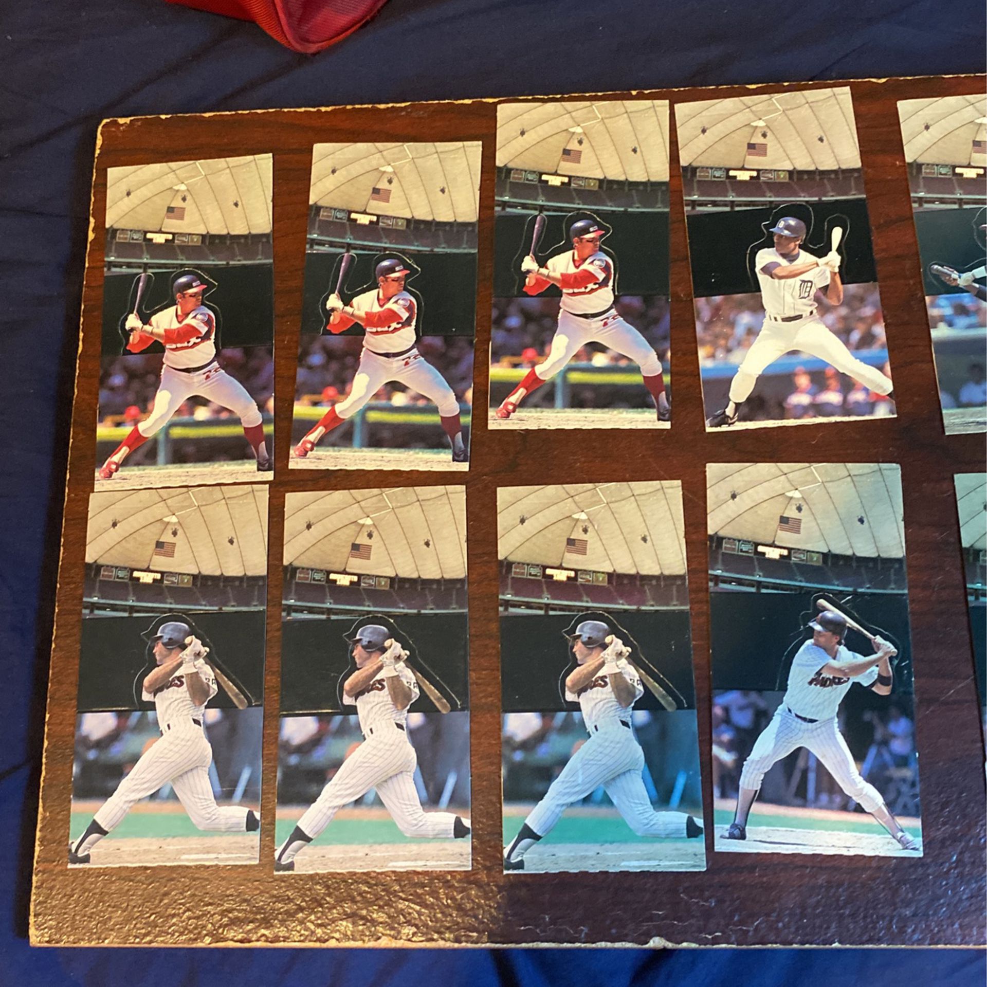 1985 Donruss  Twins All-Star Game National League Fold Out/ Pop Up Baseball Cards 