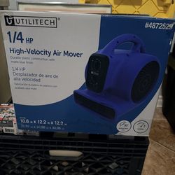 Utilitech 1/4 HP High-Velocity Air Mover (model #TB-14, item #(contact info removed))