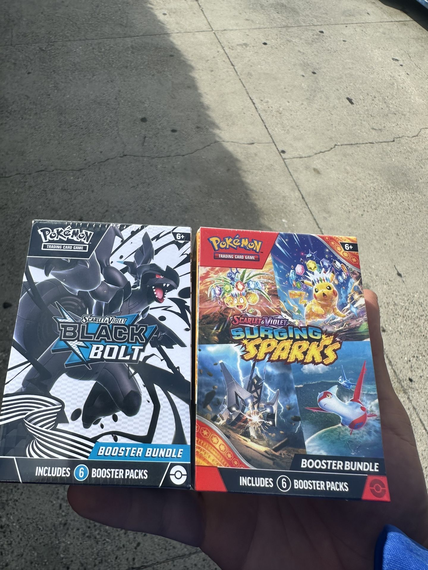 Pokémon Booster Bundles - Scarlet and Violet Black Bolt