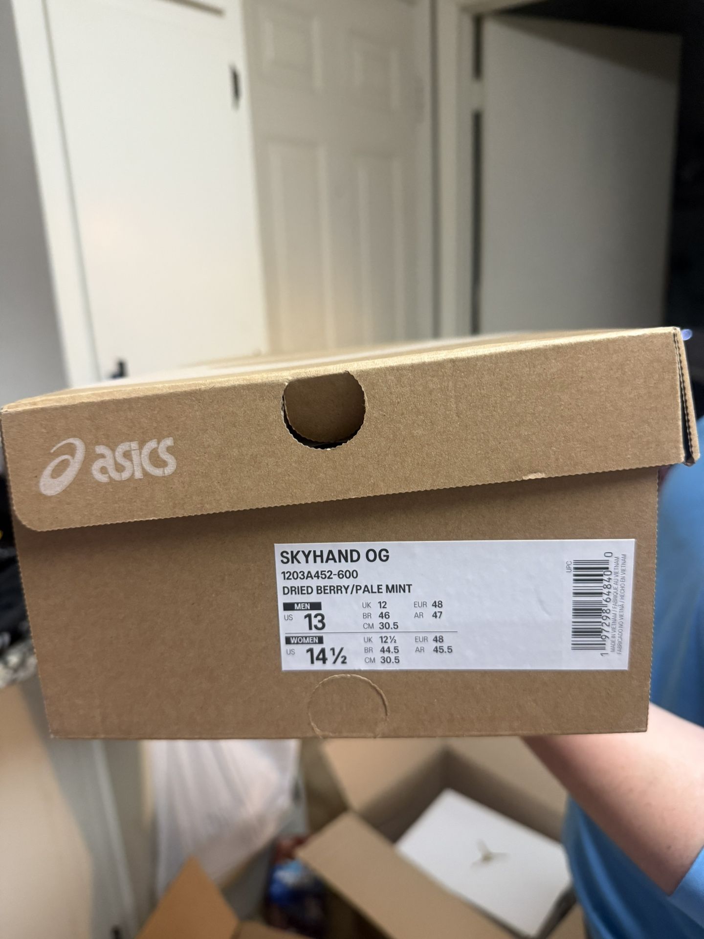 Size 13 Men’s ASICS SKYHAND OG BERRY