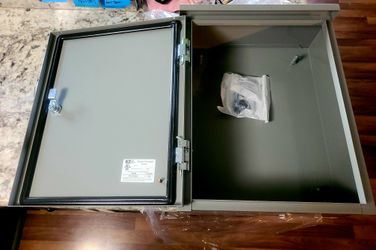 Saginaw Outdoor Enclosure for electrical panels. Generator transfer switch or any other electrical components.