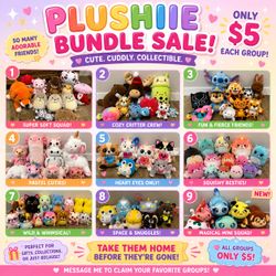 🧸 Plushie Bundle Sale 🧸