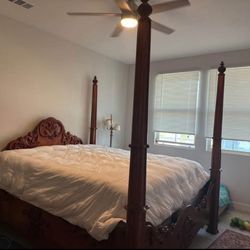 California King Poster Bed