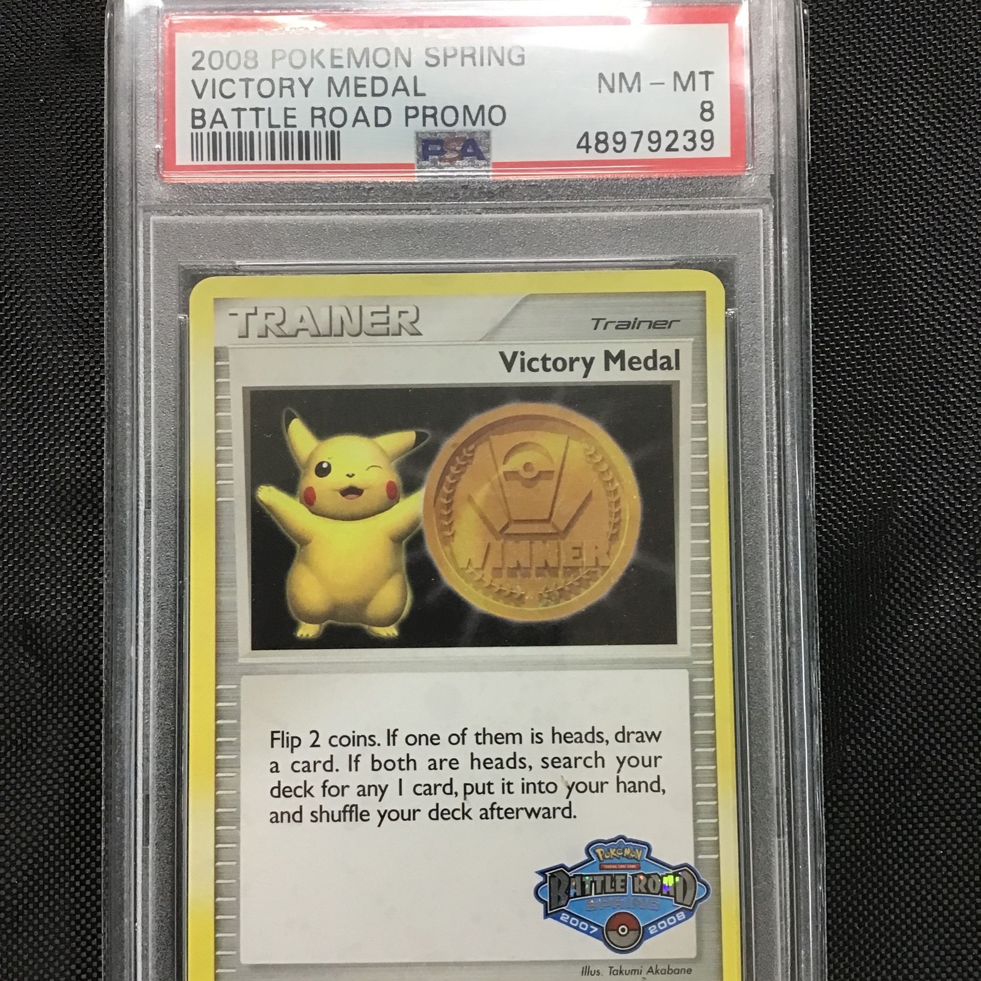 Pokémon Victory Medal Gold - PSA Graded Pokémon Spring 2007/2008