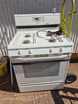 Clean stove $60.         Exercise bike ....make an offer