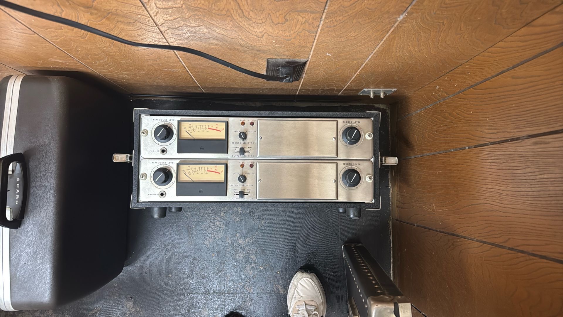 Ampex AG-440 Preamp Vintage Reel To Tape Machine With Case