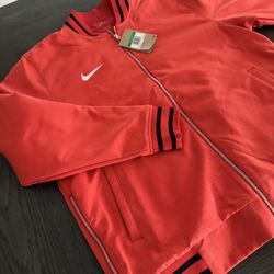 Red Nike Bomber Jacket