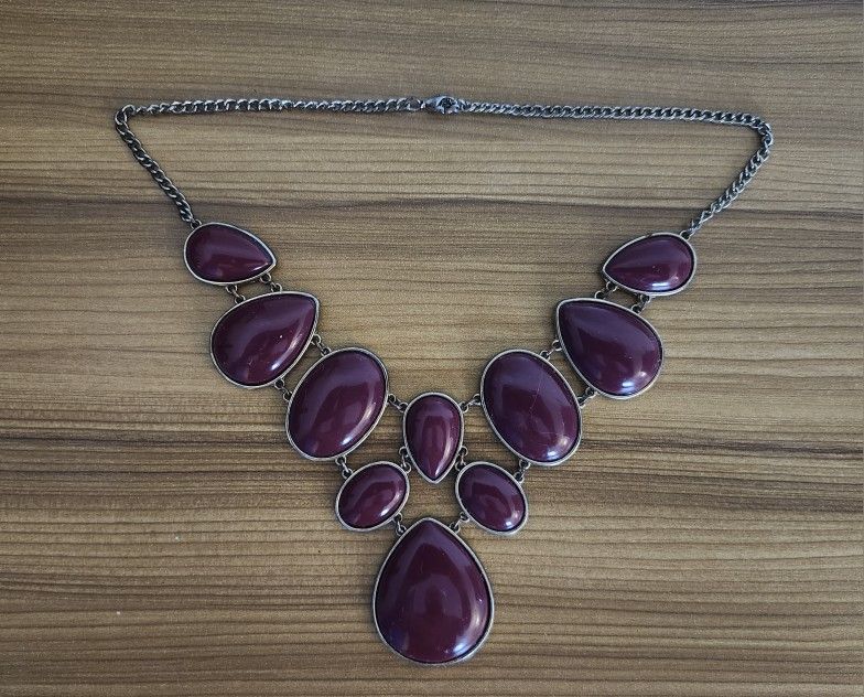 Women's Red Necklace