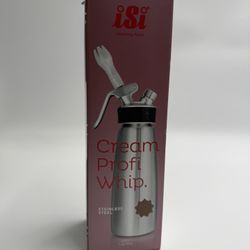 iSi North America Cream Profi Whip Professional Cream Whipper, 1 Quart 173001
