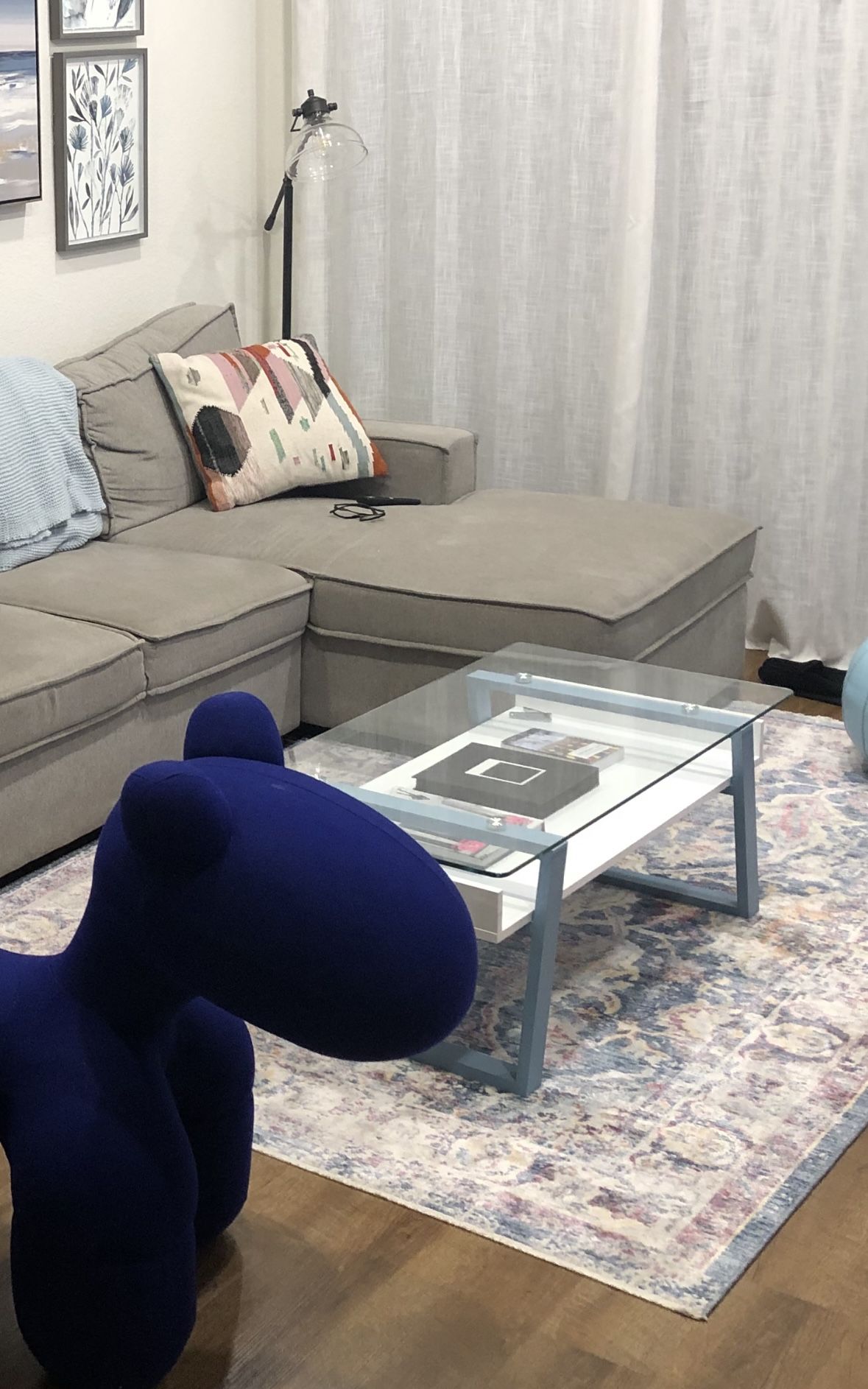Glass Top Coffee Table