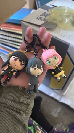 Spy x family keychains