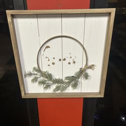 Decorative Wall Art with Greenery 