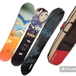 Snow Boards X 3 Plus Carrying Bag