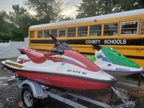 Two piece jet ski