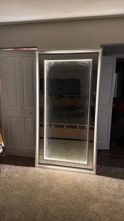 Large LED Touch Light Full-Length Mirror
