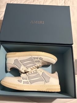 Amiri Skel Low Top Sneakers with Box