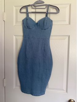 Denim dress