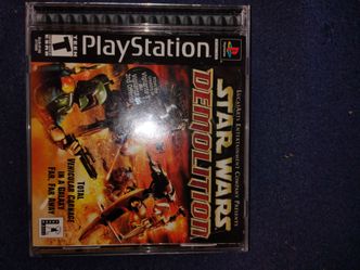Star Wars Demolition PS1 Game