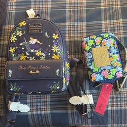 Disney Backpack And Purse Set 