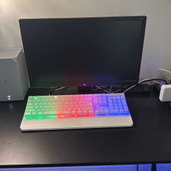 Gaming Setup ( HDMI Monitor, 4TB FireCuda HDD, 16GB DDR4 Ram, Windows 11 Pro, ASUS VRAM 2GB & keyboard Bundle)