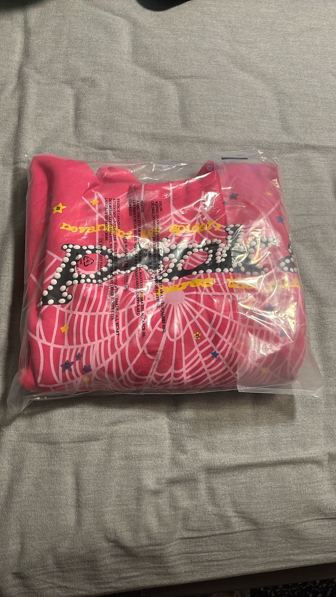 p*nk Spider Hoodie