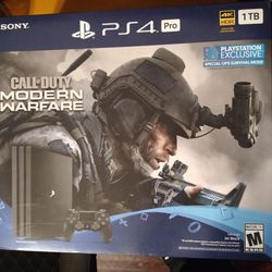 PS4 Pro 1TB With Box