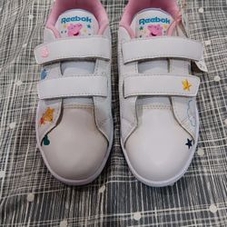 New REEBOK ROYAL COMPLETE 2.0 VELCRO TRAINERS PEPPA PIG