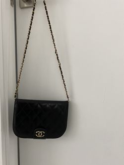 Black Shoulder Bag -clutch