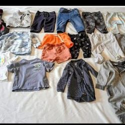 Lot Of 36  6-9month Boys Clothes Excellent Condition 